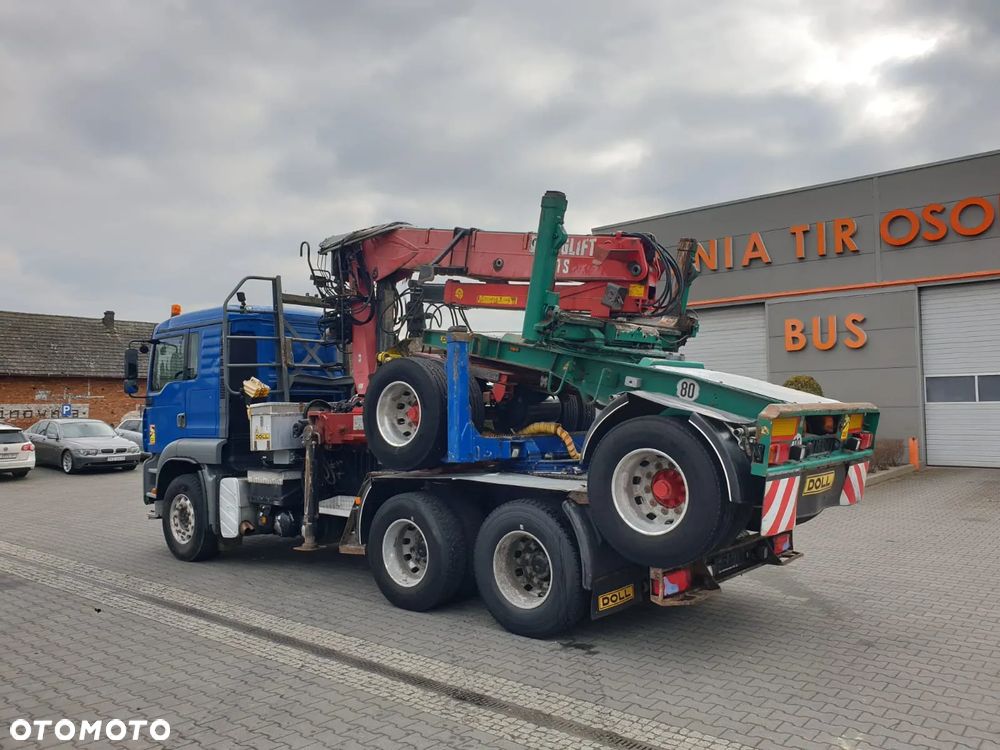 MAN TGA 26.480 6x4 HDS DO DŁUŻYCY DREWNA DRZEWA - 3