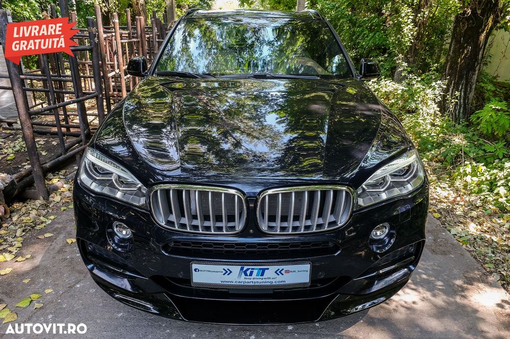 Pachet Exterior Aero Prelungire Bara Fata si Difuzor BMW X5 F15 (2014-2018) M Tech- livrare gratuita - 26