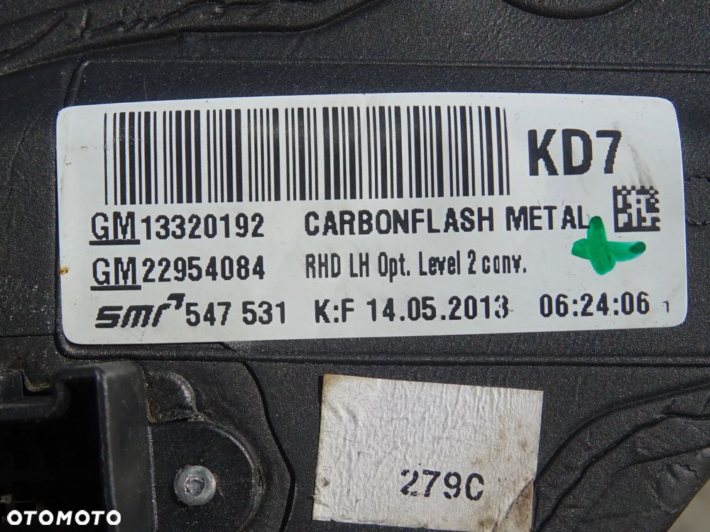 OPEL INSIGNIA A LUSTERKO ZEWNĘTRZNE LEWE PRAWE Z22C 5PIN - 23