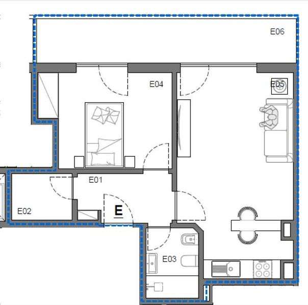 Apartamento NOVO Curia - Grande imagem: 3/12