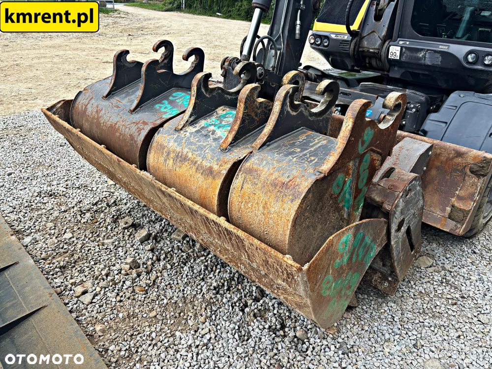 Mecalac 9 MWR KOPARKA KOŁOWA 2019R. | MECALAC 11 KOMATSU PW 98 TEREREX TW 95 110 WACKER NEUSON 100 YANMAR - 10
