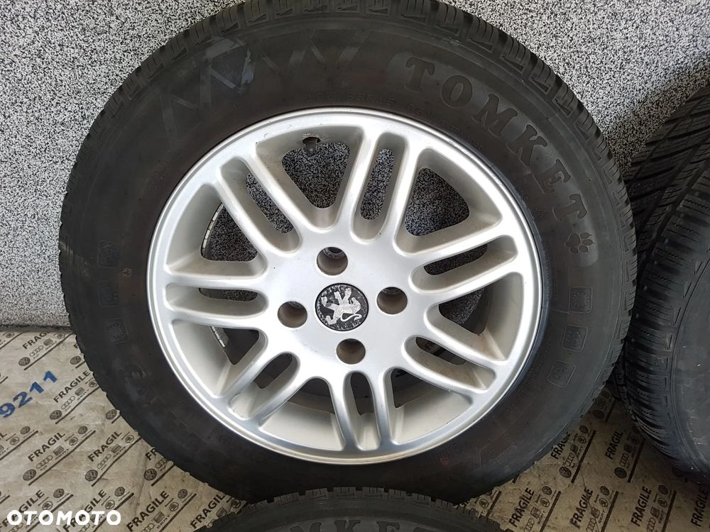 KOŁA CAŁOROCZNE CITROEN C4 BERLINGO PEUGOT 407 PARTNER 4X108 6JX15 195/65R15 - 13