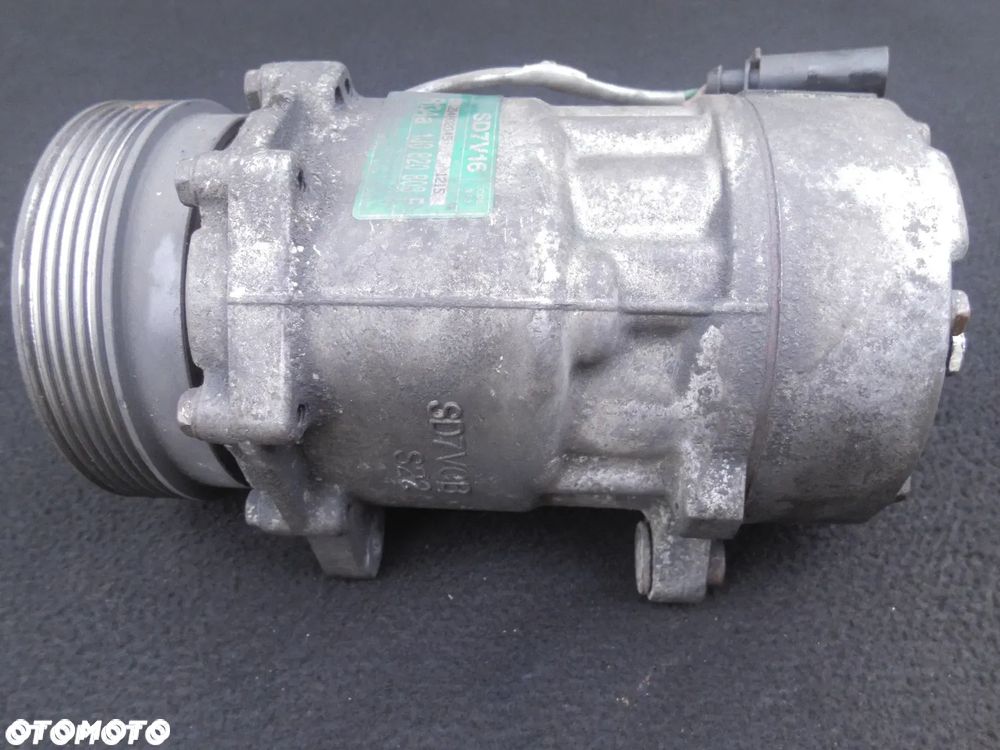 VW AUDI SEAT SKODA 1.9TDI KOMPRESOR SPRĘŻARKA KLIMATYZACJI 1J0820803F SD7V16 SANDEN ORYGINAŁ GOLF IV AUDI A3 LEON I TOLEDO II OCTAVIA I POSIADAM 2SZT - 3