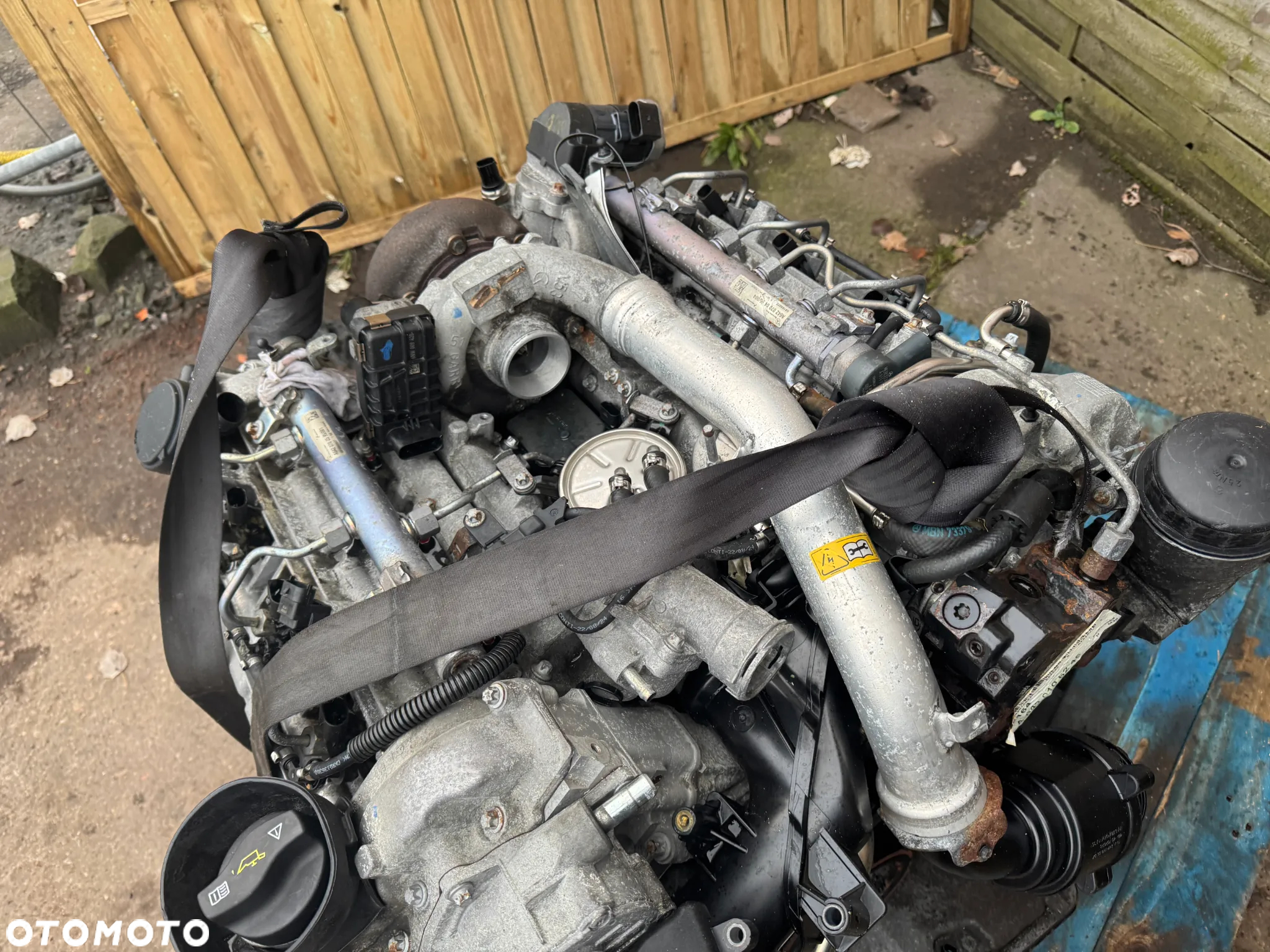 silnik om 642950 642 950 3.0 crd Mercedes ML kompletny 163 tys - 2