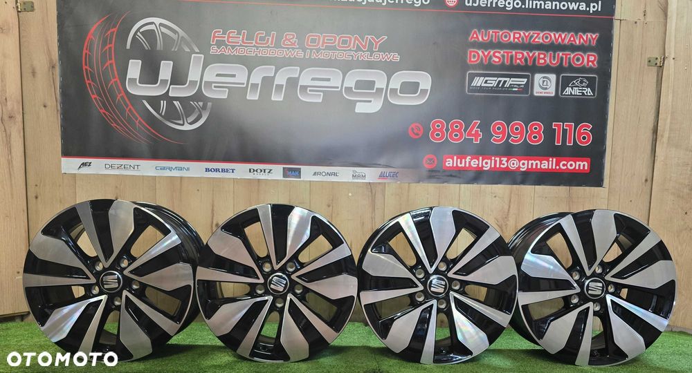 Nowe alufelgi SEAT 16x5x112 - Alhambra,Altea,Ateca,Leon,Toledo