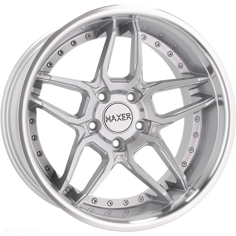 4x Felgi 18 8.5+10 m.in. do BMW 3 E36 E46 5 E39 E60 E61 6 E63 E64 7 E38 E65 E66 Rant - SSA01 (HX030) - 9