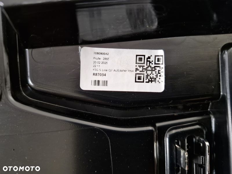 AUDI Q7 4M 4M0 LIFT S-LINE GRILL ATRAPA ZDERZAKA PRZÓD PRZEDNIA 4M0853651BD - 9