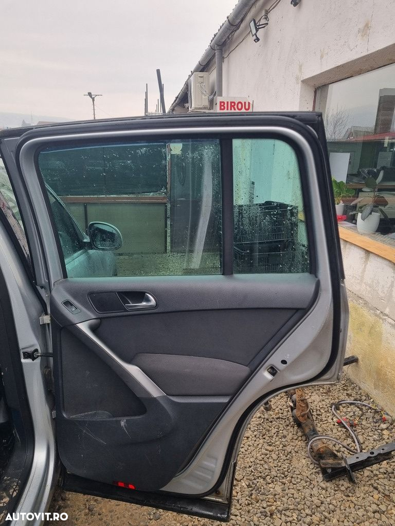 Usa Dreapta Spate Volkswagen Tiguan 5N 2008 - 2011 SUV 4 Usi GRI (1174) - 4