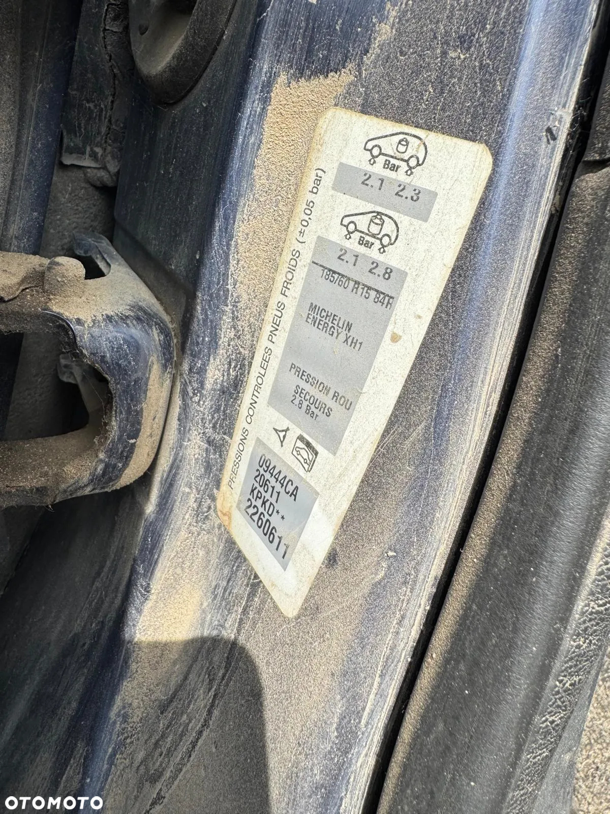CITROEN C3 2003 poj. 1.4 diesel  68 KM - samochód cały na CZĘŚCI kod lakieru KPKD - 9