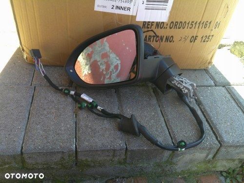 VW PASSAT B8 3G0 15+2 PIN 17PIN 14- LEWE LUSTERKO ORYGINAŁ - 1