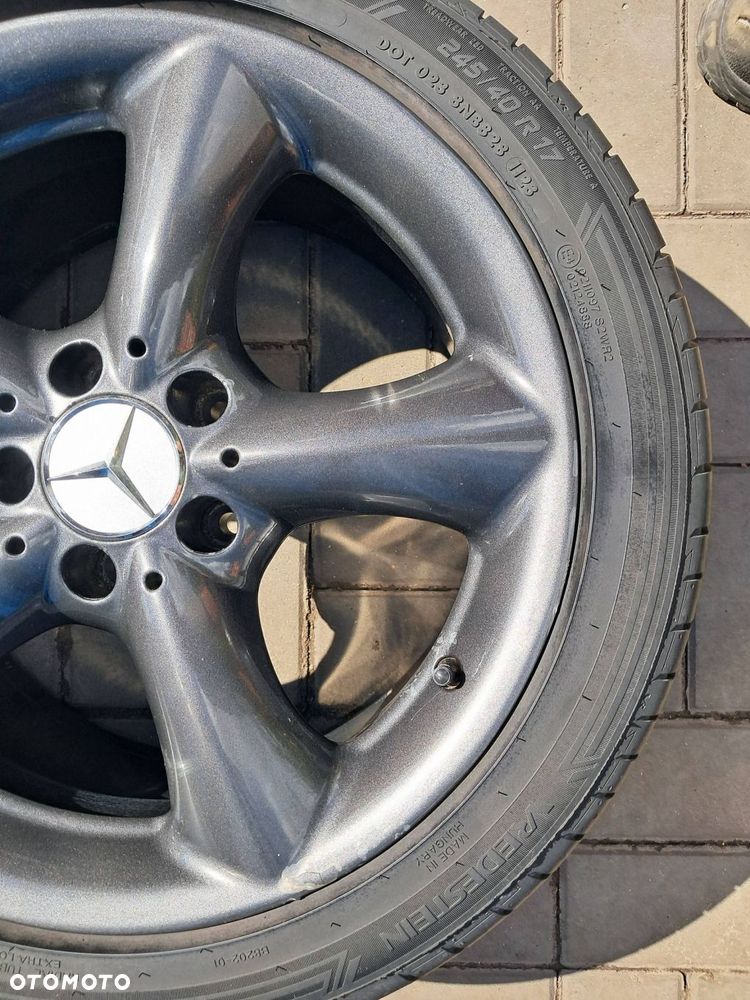 mercedes-benz clk w209 felgi aluminiowe koła lato 17" 5x112 et30 et36 - 7