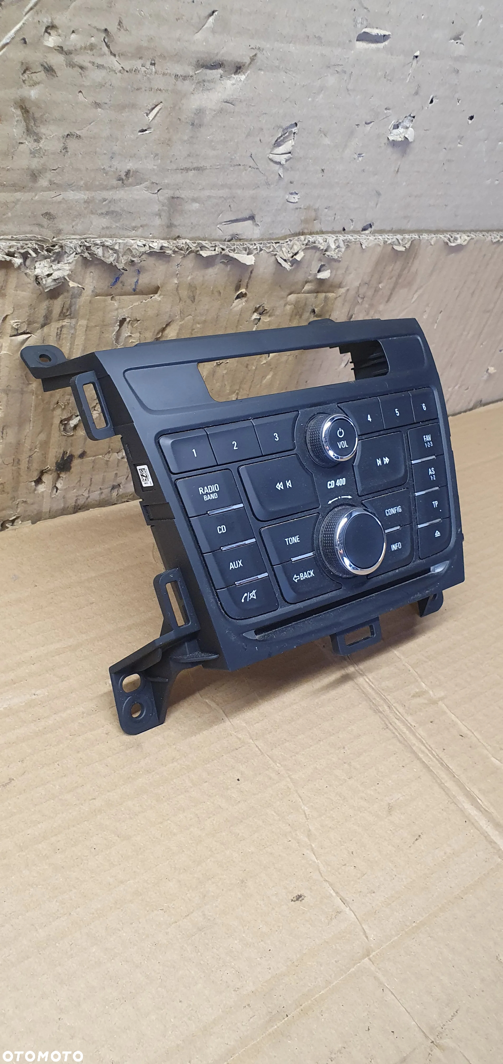 Radio radioodtwarzacz panel radia Opel Zafira C 20875735 - 3