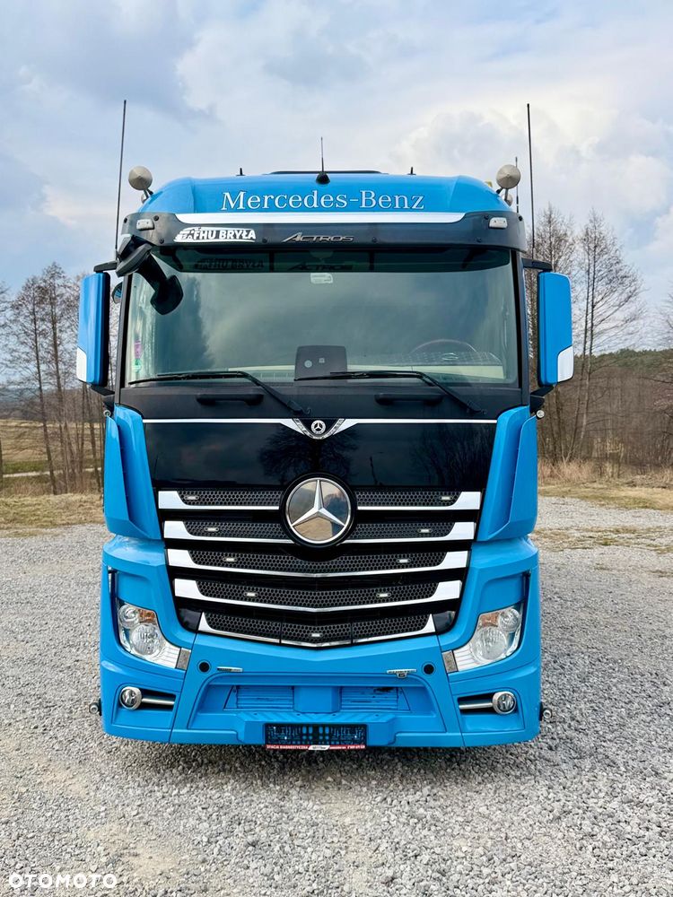 Mercedes-Benz ACTROS 1833 / FIRANKA/ WINDA / NOWY TACHOGRAF G2V2 / 19PALET / 8TON ŁADOWNOŚCI / AUTOMAT / DUŻY SILNIK  / SYPIALKA / SERWISOWANY / 2018 / JAK NOWY  / - 10