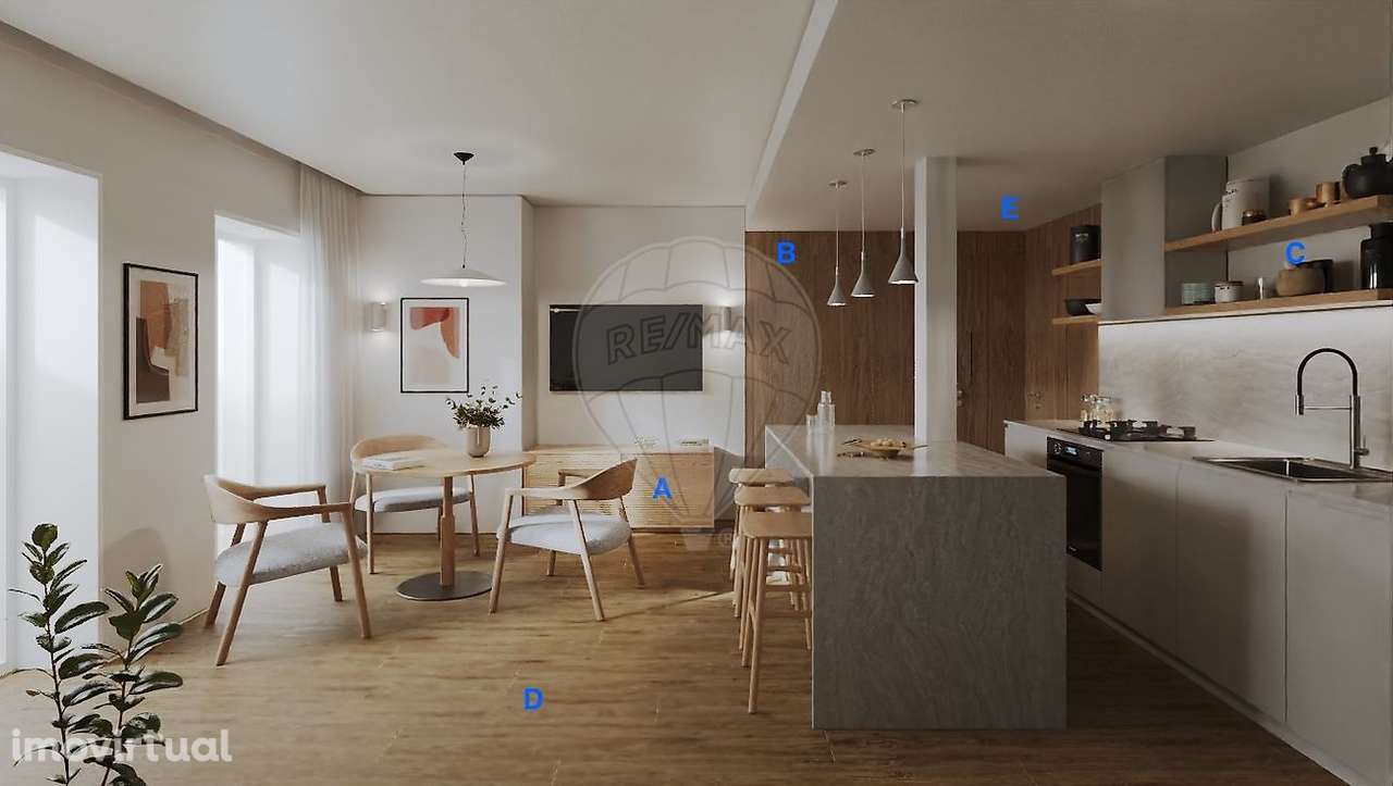 Apartamento T2 para venda - Grande imagem: 4/12
