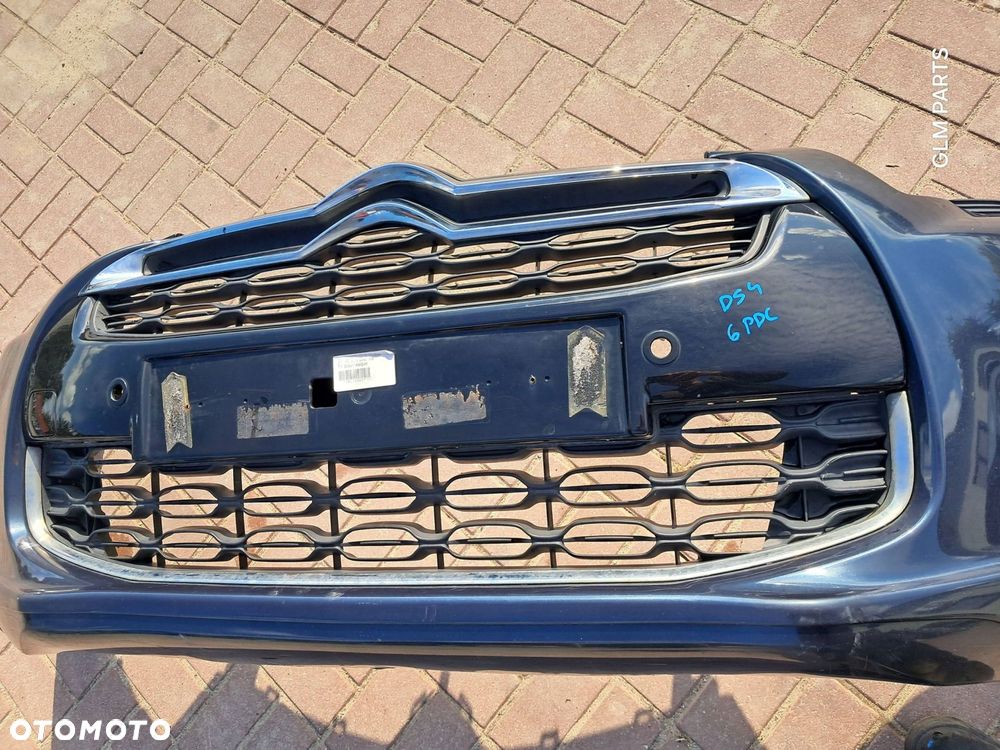 citroen ds4 kompletny zderzak przedni led drl pod 6 czujników pdc - 6