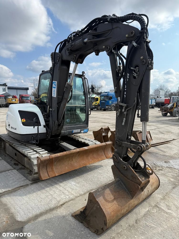 Mecalac 8MCR / Komplet Łyżek -Widły / 8 ton - 10