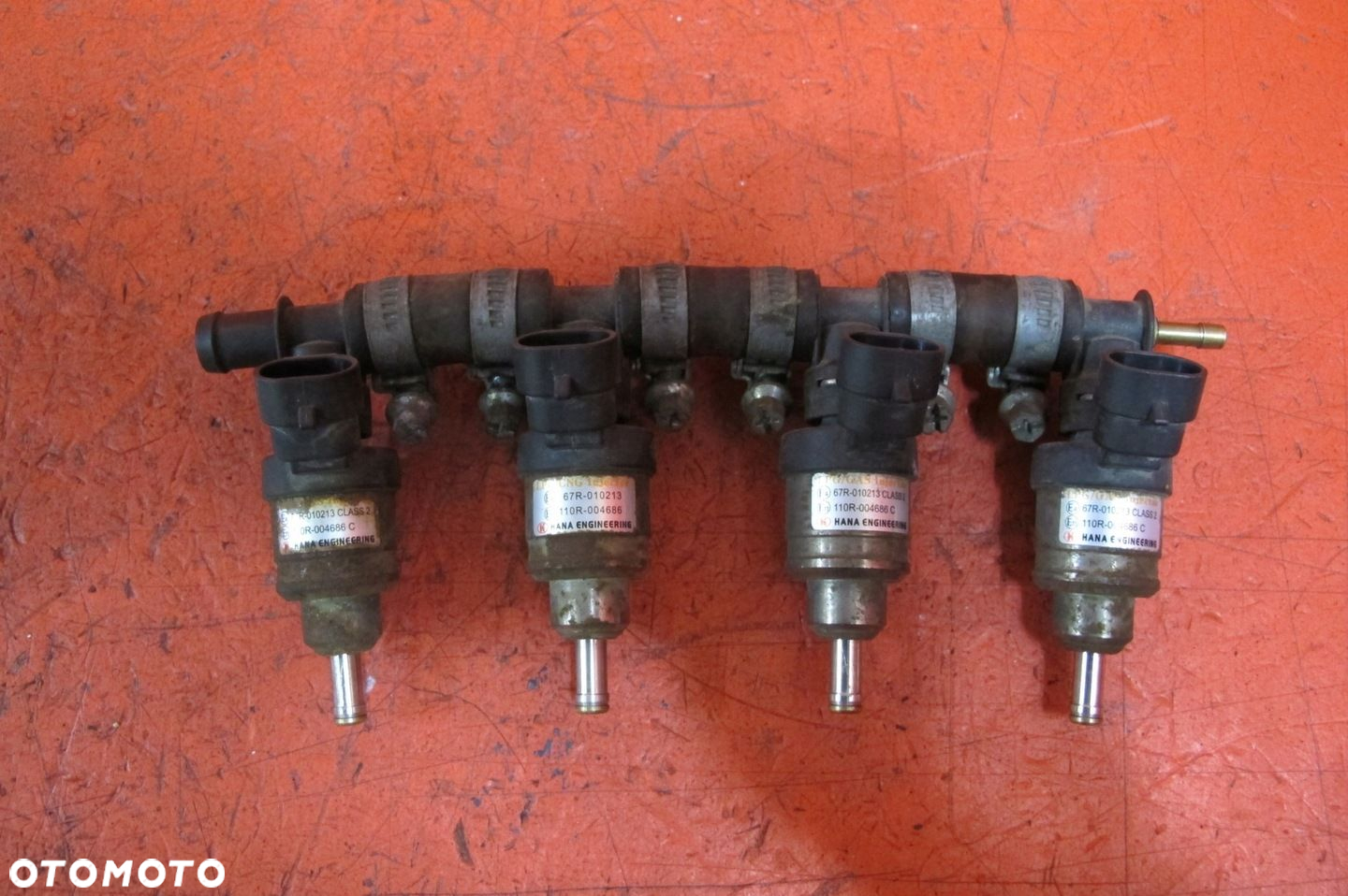 LISTWA WTRYSKOWA WTRYSKIWACZE GAZU LPG HANA H2001 - 5