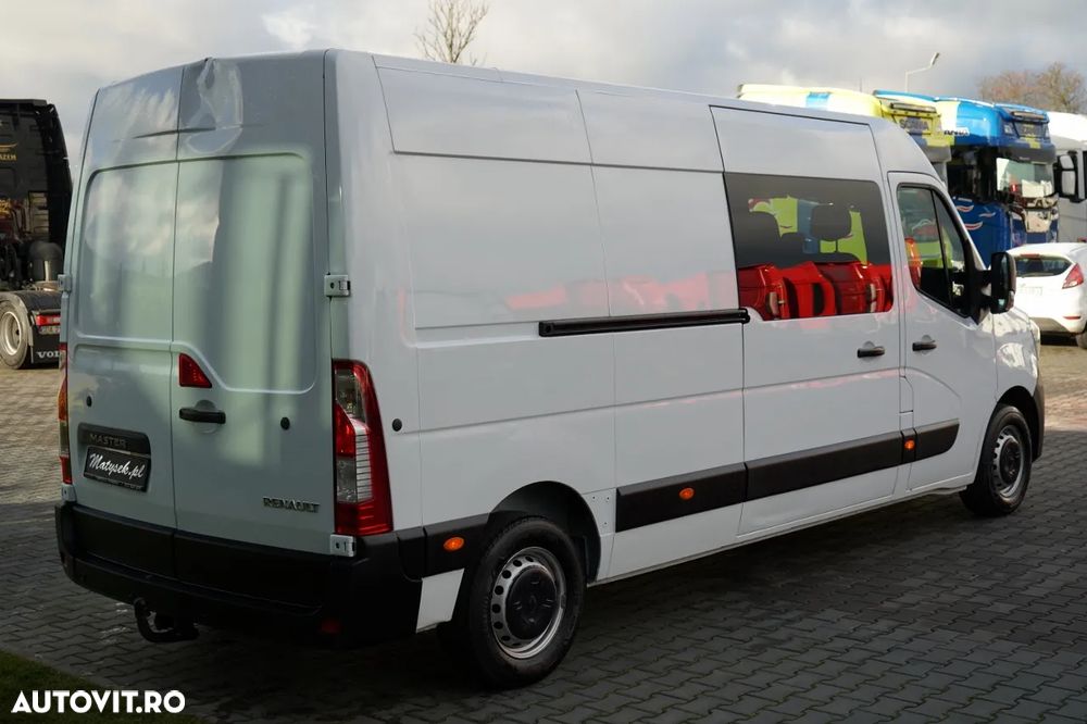 Renault MASTER / TABLĂ / DUBIȚĂ / CABINĂ MIXĂ 7 LOCURI / CAROSERIE / RAFTURI / UN SINGUR PROPRIETAR - 6