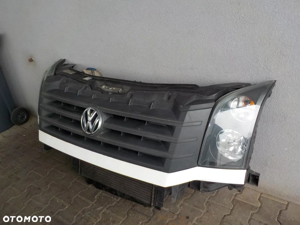 VW CRAFTER 2.0 TDI LIFT PAS PRZEDNI ZDERZAK KOMPLETNY PRZÓD CHŁODNICE GRILL LAMPY - 7