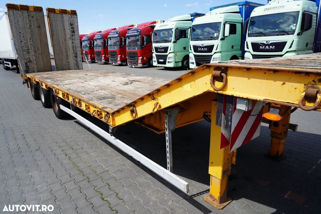 ACTM TRANSPORTATOR / ÎNCĂRCARE JOS / 13,2 M / GAMĂ HIDRAULICĂ / AX DE DIRECȚIE - 11