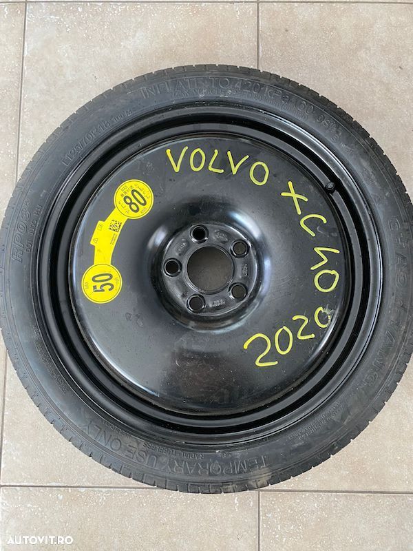 Roata Rezerva Volvo C40  XC40 R18  32243486 - 1