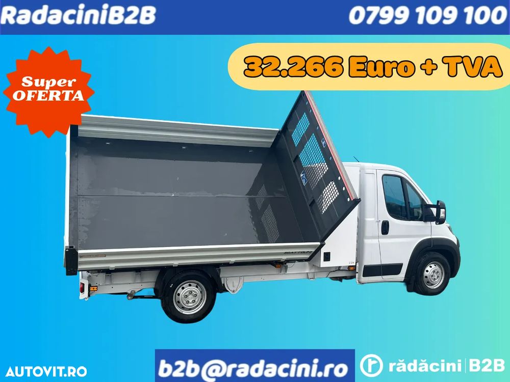 Citroën Jumper + bena basculabila trilateral + Box unelte - 6