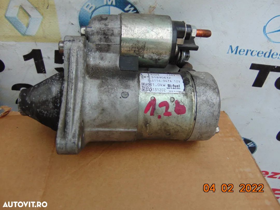 Electromotor Fiat 1.2 benzina fiat 500 500c 500l Tipo Panda Lancya Ypsilon Alfa romeo mito 1.2 ford - 1