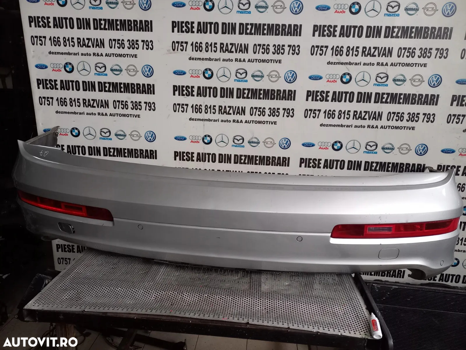 Bara Spate Completa Audi Q7 4L Originala Livram Oriunde - Dezmembrari Arad - 4