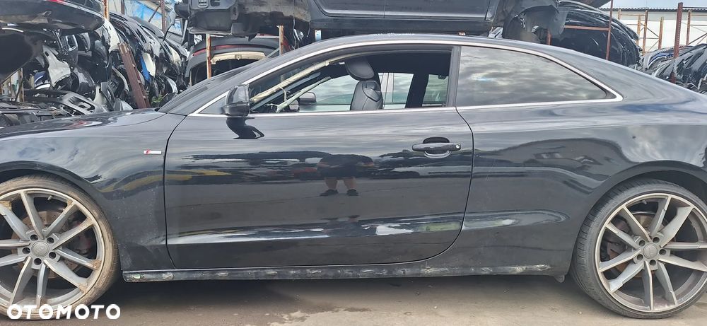 Audi A5 LIFT 12- Drzwi Przód Przednie Lewe LZ9Y Czarne - 1