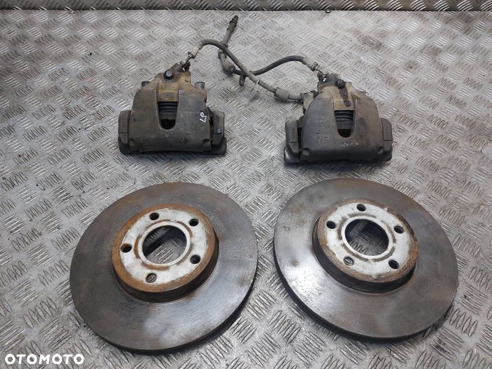 TARCZE HAMULCOWE PRZÓD + ZACISKI FORD C-MAX MK2 LIFT 1.5 TDCI - 1