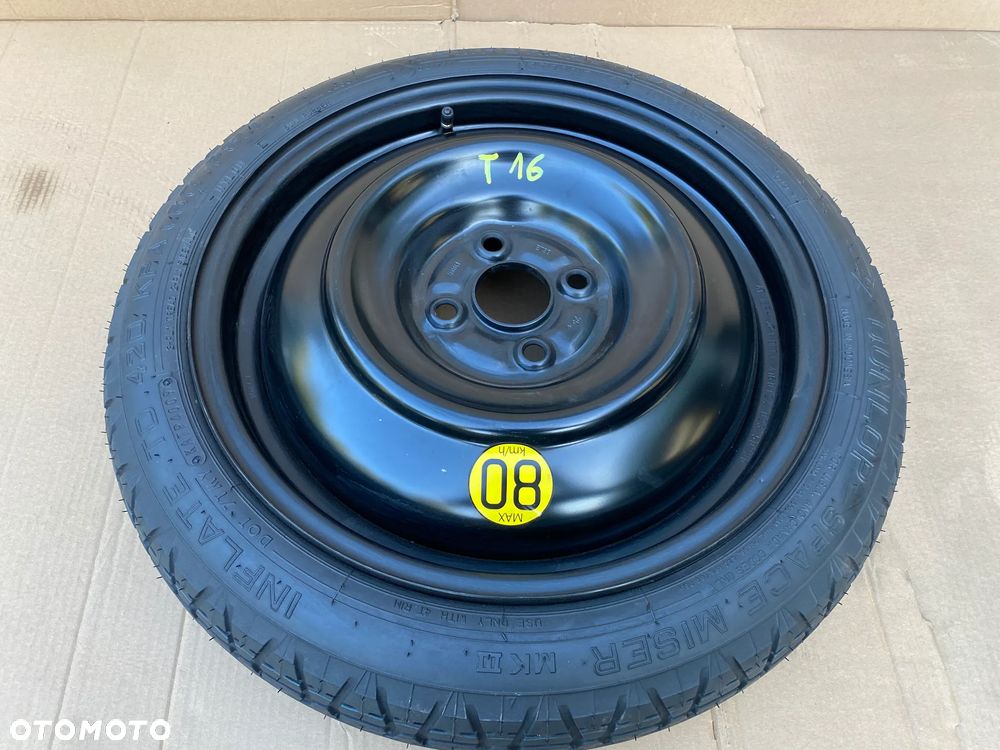 Koło dojazdowe dojazdówka TOYOTA AYGO X 125/70R16 ORYGINALNE wysyłka - 9