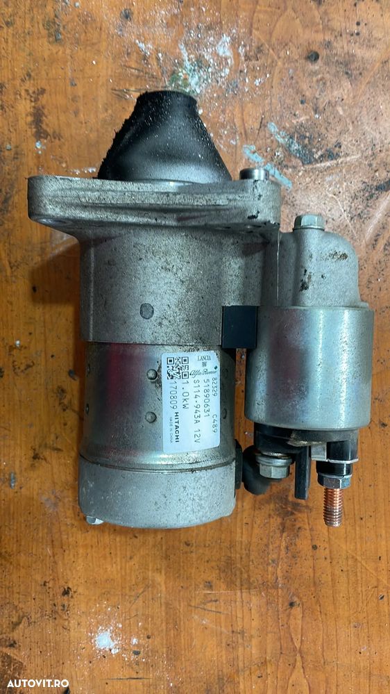 Electromotor fiat 500 fiat punto bravo doblo lancia ypsilon 1.2b s114943a 51890631 - 3