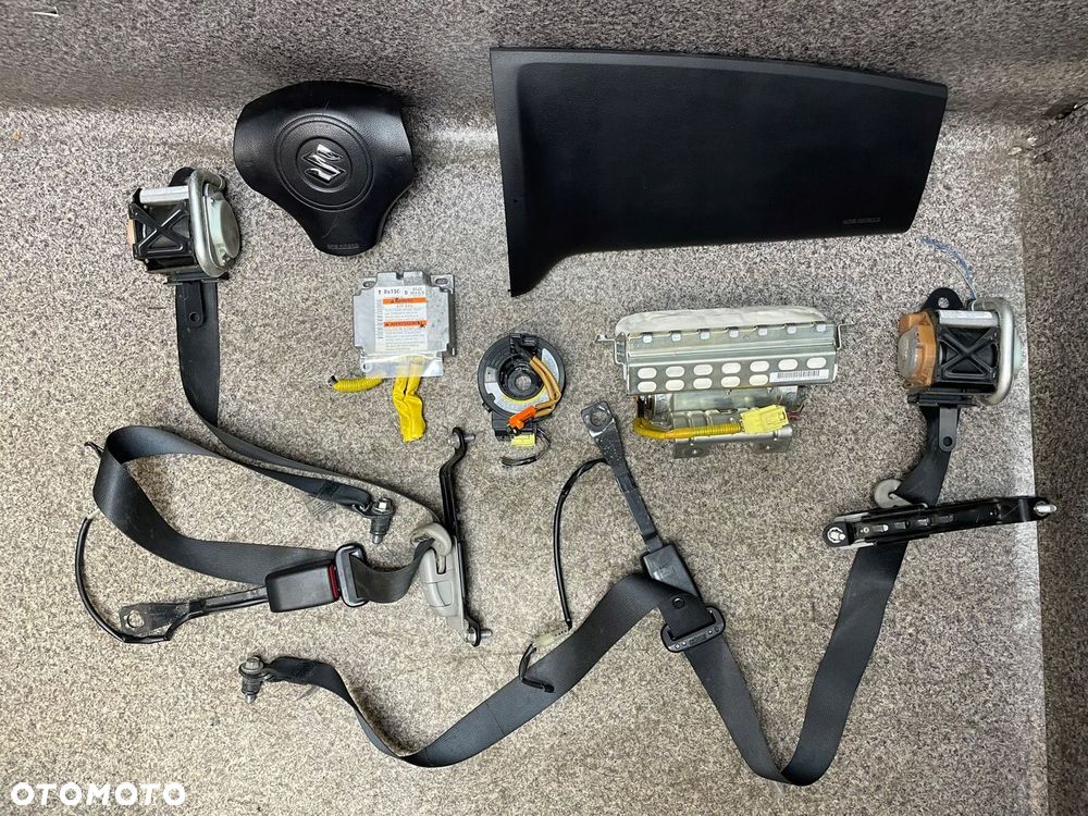 Poduszka kierowcy pasazera Airbag zaslepka pasy modul Grand Vitara 2 II KPL - 2