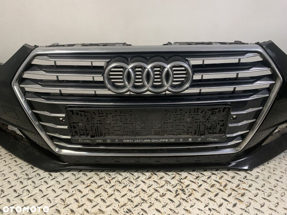 ŁADNY NIEUSZKODZONY ZDERZAK GRILL PRZEDNI PRZÓD AUDI A4 B9 S-LINE 15-19 4xPDC SPRYSKI 8W0807437 - 5
