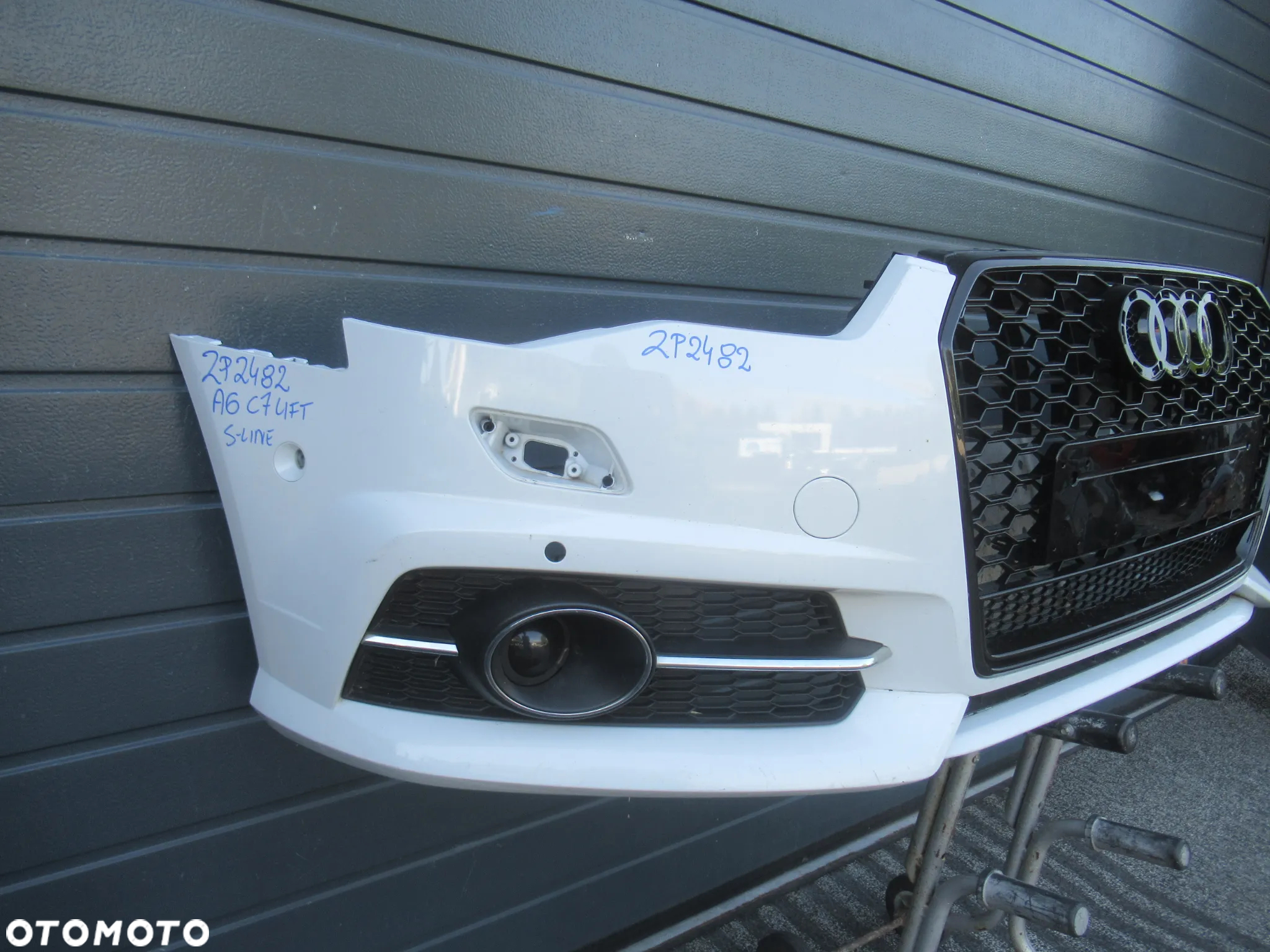 ZDERZAK PRZEDNI PRZÓD AUDI A6 C7 S-LINE LIFT 4G0807437AB 2014-2018 - 4