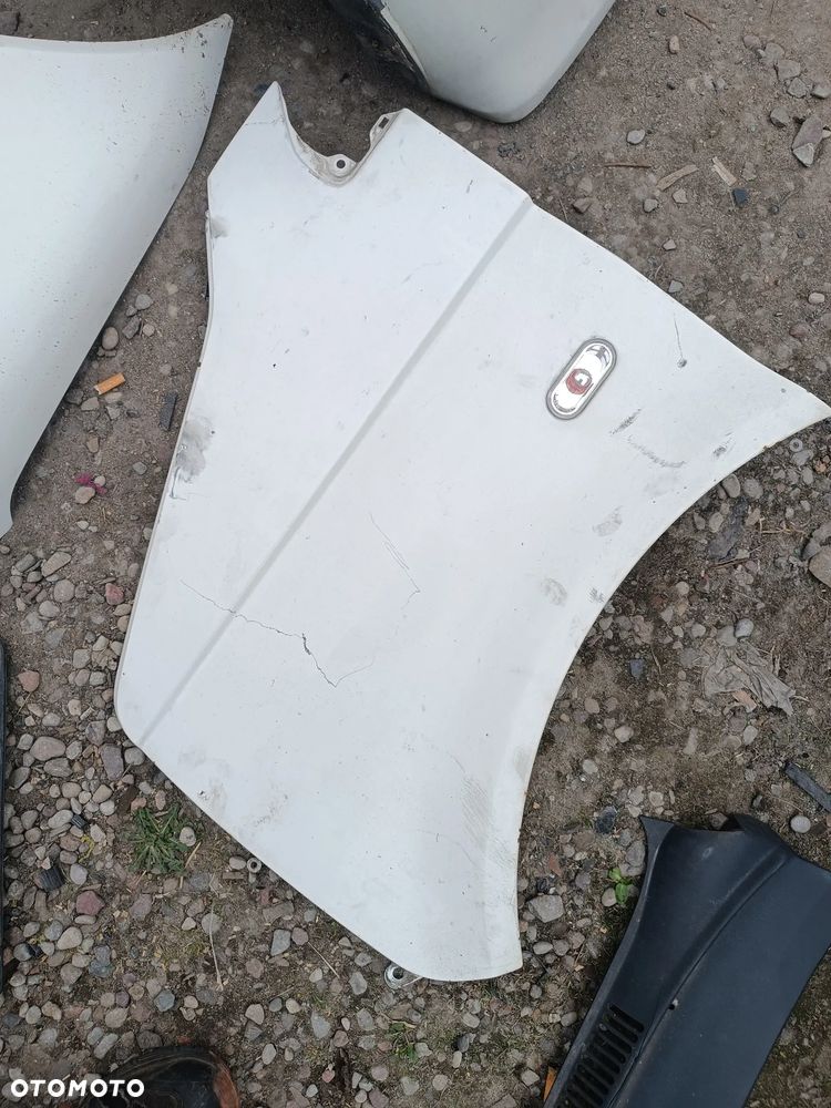VW T5 2008R KOMPLETNY PRZÓD BIAŁY ZDERZAK LAMPY PAS CZOŁOWY BŁOTNIK MASKA - 7