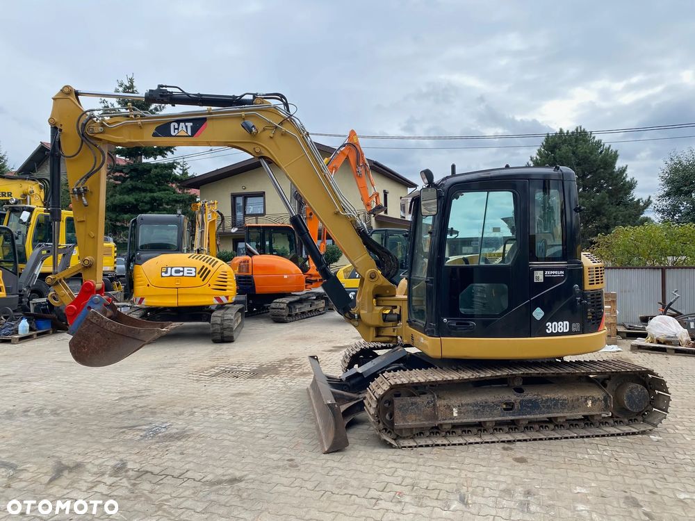 Caterpillar CAT 308D CR, 3700 MTH, 2 ŁYŻKI, KRÓTKI TYŁ, Z NIEMIEC, SUPER UTRZYMANA - 3