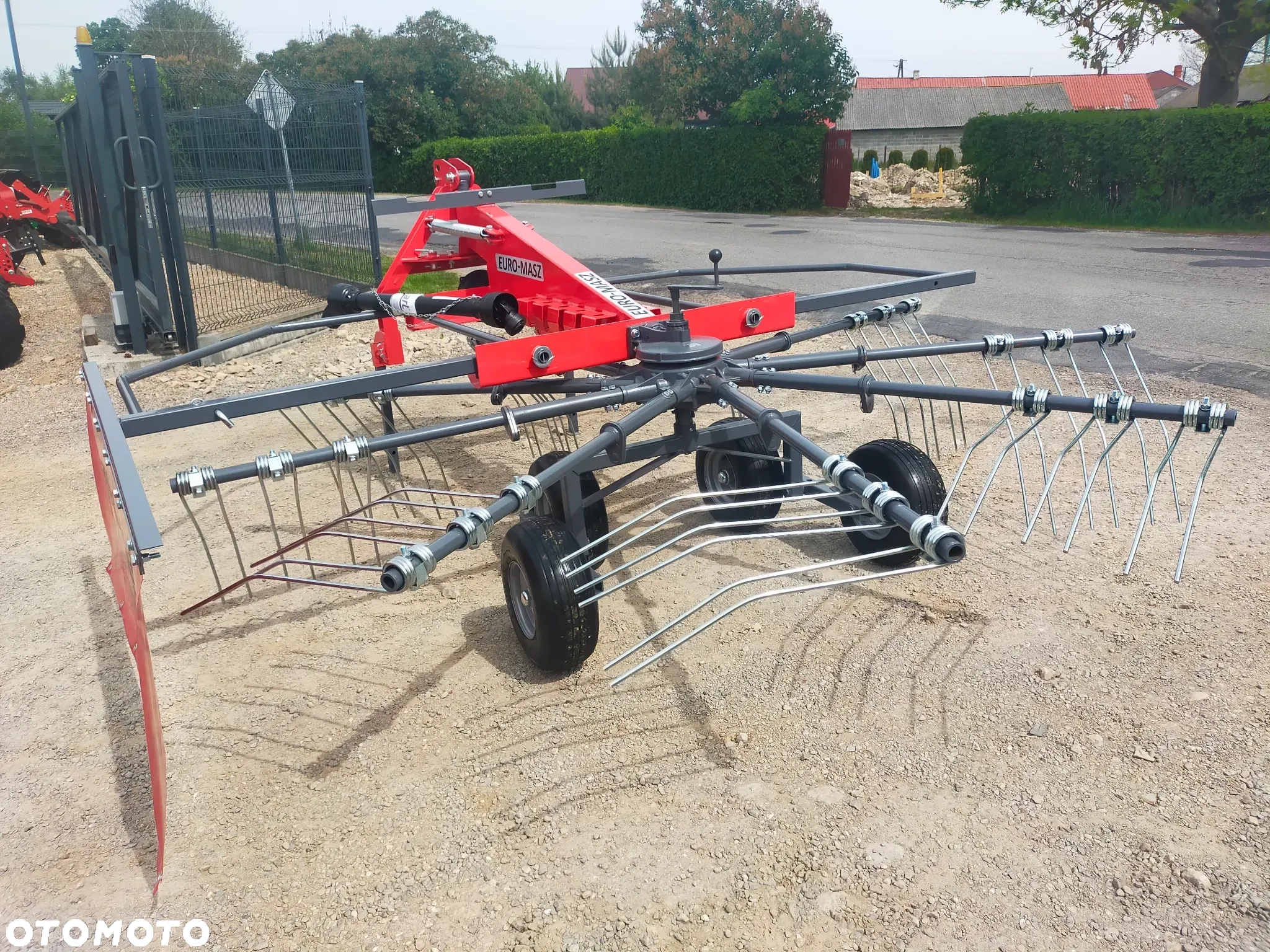 ZGRABIARKA KARUZELOWA/PAJĄK/TANDEM EURO-MASZ/TALEX 3,5m KOŁO KOPIUJĄCE - 7