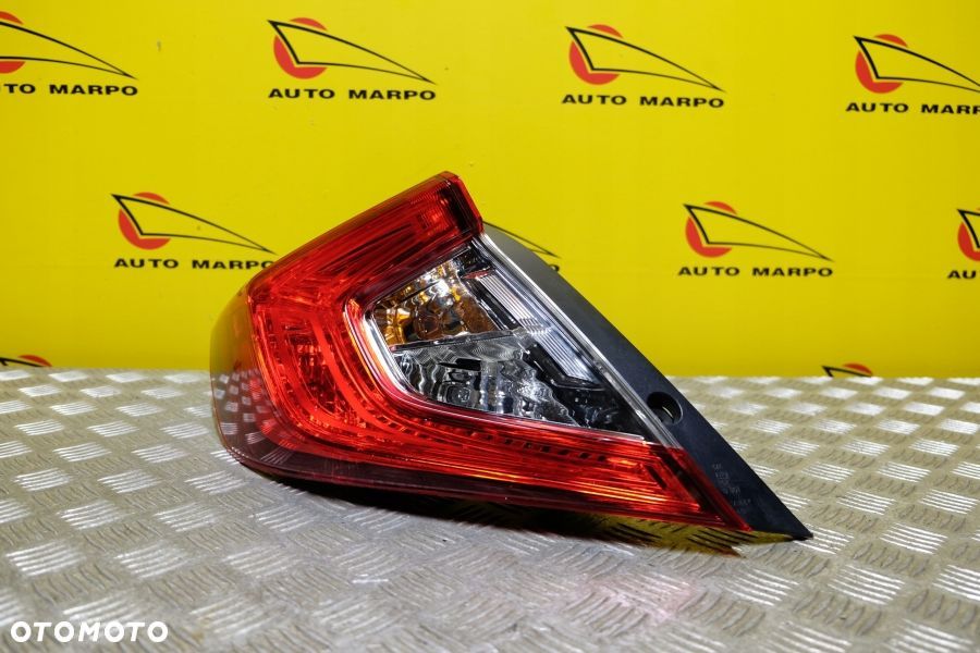 HONDA CIVIC X SEDAN 2016 - 2021 LAMPA TYŁ LEWA TYLNA LED USA - 4