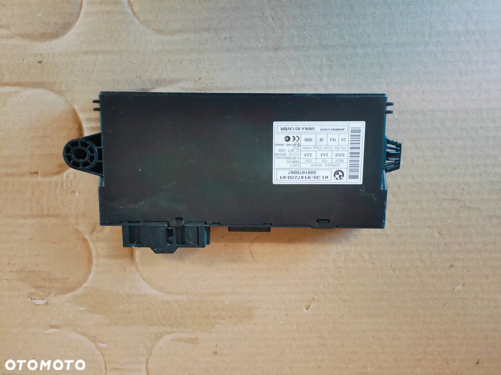 BMW E90 LIFT STEROWNIK MODUŁ KOMFORTYU 5WK49513VBR - 6