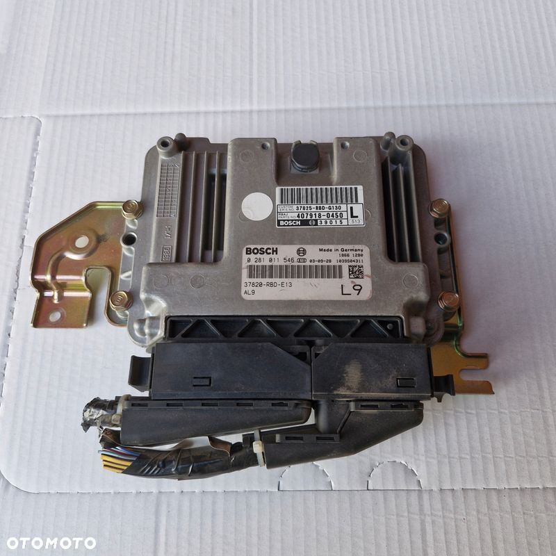 KOMPUTER STEROWNIK HONDA ACCORD VII 0281011546 37820-RBD-E13 L9 - 1