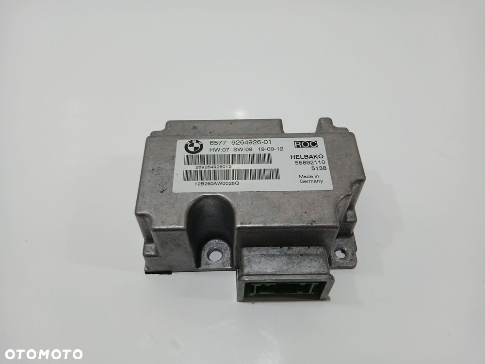 SENSOR PODUSZKI AIRBAG BMW E88 E93 OE 9264926 (20186204) - 1