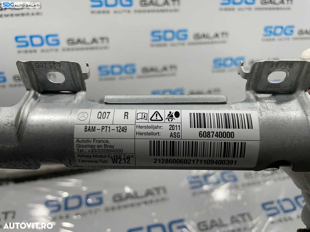 Airbag Cortina Lateral Dreapta Mercedes Clasa E Class W212 2009 - 2016 Cod Aa2128600602 a2128600602 [L3925] - 3