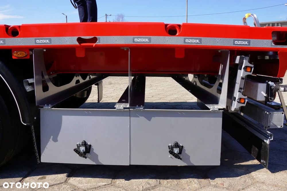 Inny Platforma pod LOWDECK -MEGA - siodło 950mm, osie BPW, kontenery ADR EX3 ! - 40