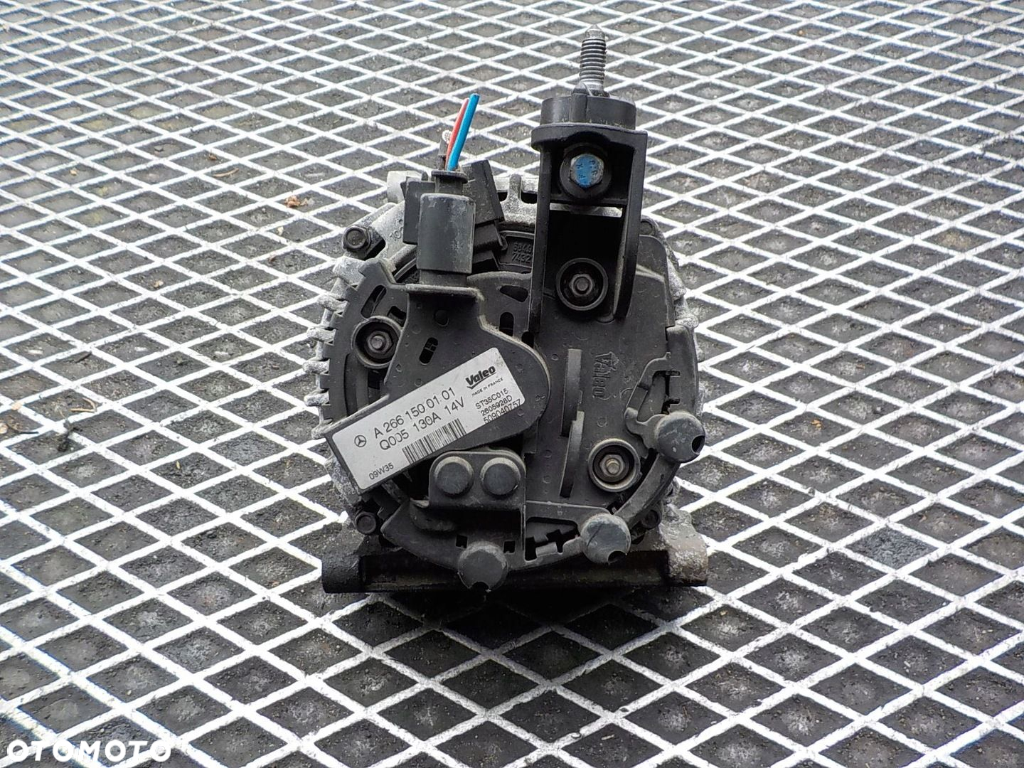 MERCEDES-BENZ KLASA A W169 1.5 B ALTERNATOR A2661500101 UWAGA OPIS - 5