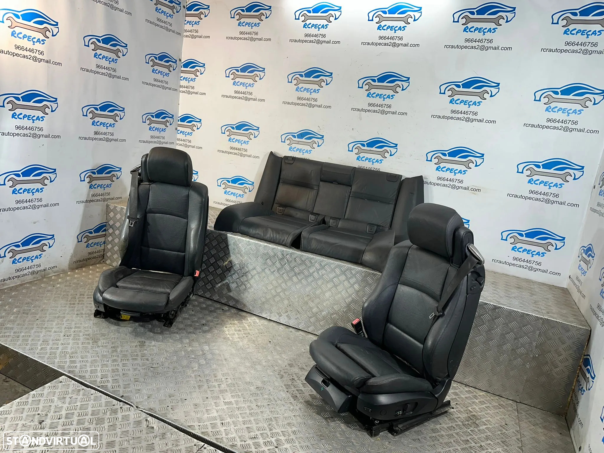 .Conjunto Bancos Elétricos Memoria Pele Pack M BMW Serie 3 E93 Cabrio 2007 – 2013 - 4