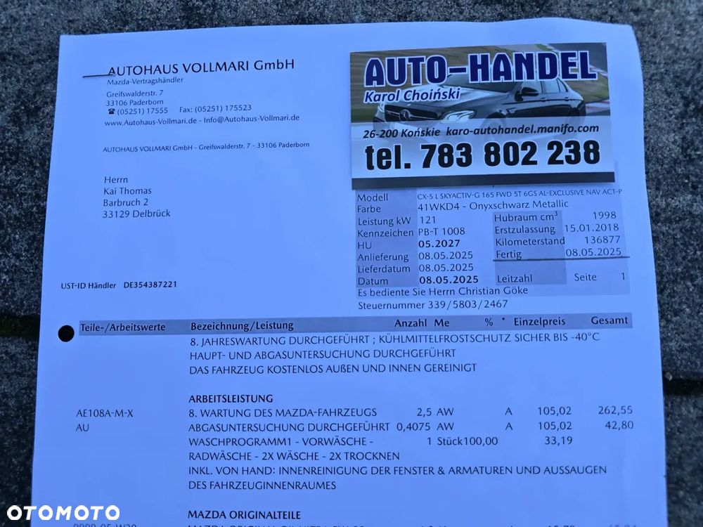 Mazda CX-5 SKYACTIV-G 165 Exclusive-Line - 40