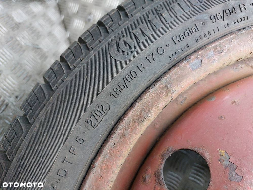 KOŁO ZAPASOWE ZAPAS 5x108 5,5Jx17 FI60,1 185/60R17C RENAULT ESPACE IV - 2