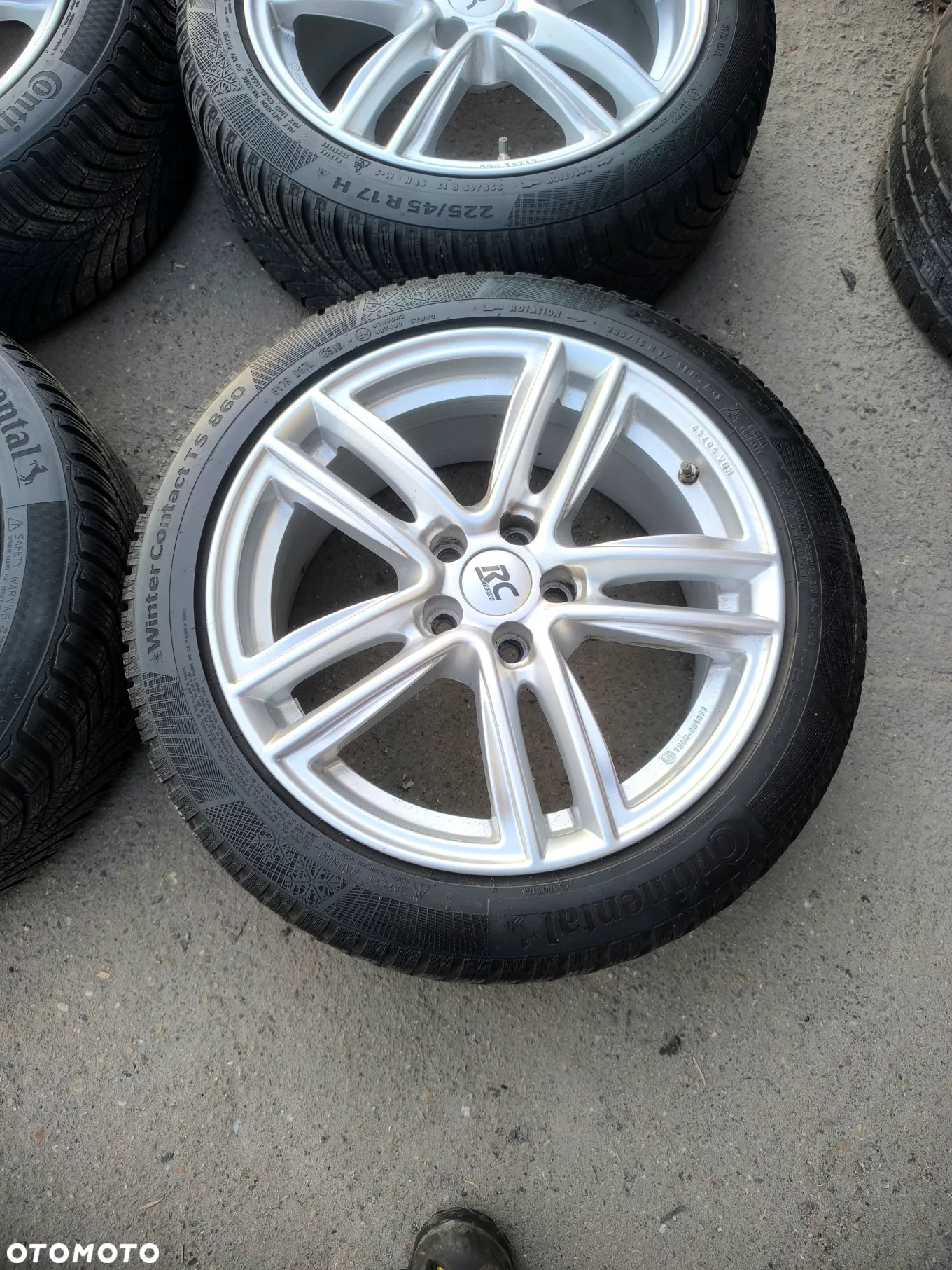 5x105 Felgi Aluminiowe Alufelgi 17 Koła Zimowe Zima OPEL MOKKA X Astra J K CHEVROLET TRAX Cruze Volt Legnica ALU-RAD 6,5mm 225/45 - 5