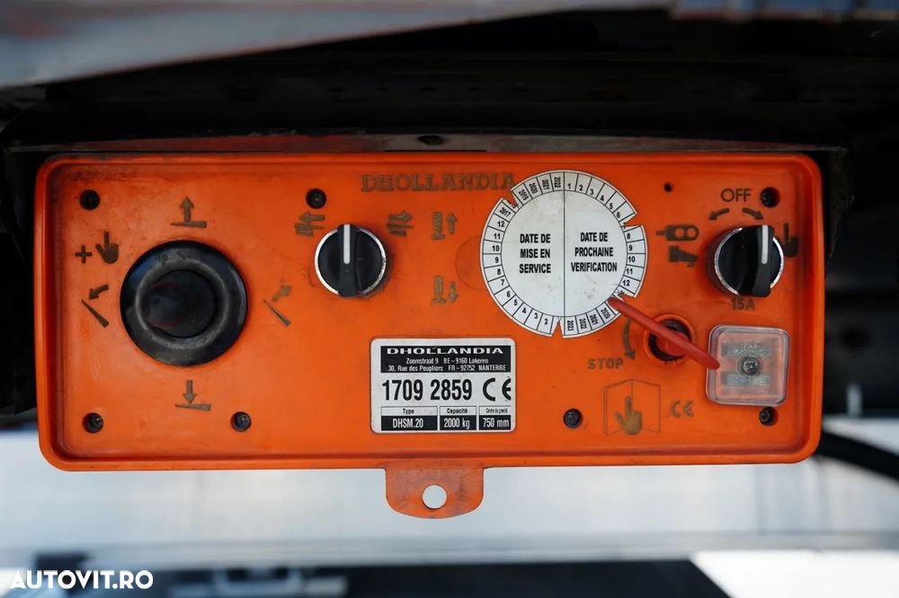 Volvo FM 370 / SOLO / CORTINĂ - 9,1 M / 6X2 / DHOLLANDIA LIFT - 2.000 KG / PODEA REZISTENTĂ / AER CONDIȚIONAT PARCARE / I-SHIFT / EURO 6 - 21